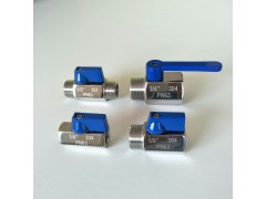 坤泰精铸 不锈钢迷你球阀 卫生级抛光小球阀图1