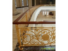 北京别墅铜艺雕刻楼梯护栏生产厂家图1