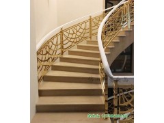 别墅铜楼梯欧式护栏国内专业加工图1