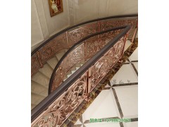 铝雕刻楼梯欧式概念铝楼梯护栏图片图1