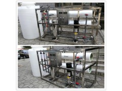 1吨纯净水处理设备 商用反渗透净化水设备RO纯水设备图1