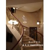中式别墅楼梯室内装饰 新款镂空铜楼梯扶手