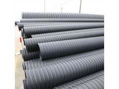 湖南hdpe钢带管增强缠绕管聚乙烯材质优质好管图1