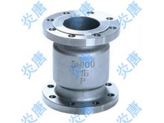 H42H铸钢法兰立式止回阀TS厂家图1