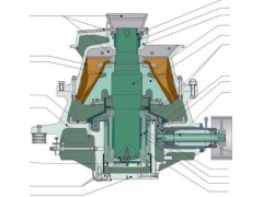 液压圆锥破碎机图纸  高性能圆锥破碎机图纸图1