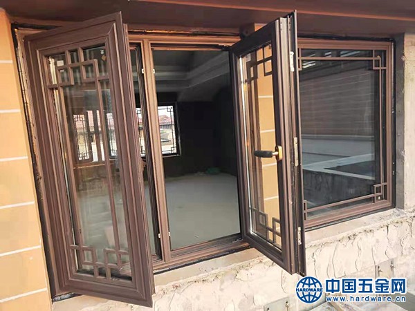 别墅中式铝合金门窗 (6)