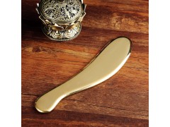 养生理疗按摩刮痧板 黄铜刮痧刀 虎砭铜刮痧片图1