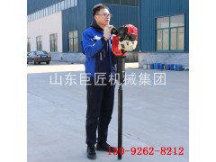 巨匠QTZ-2型轻便取样钻机 单人手持冲击式取土钻机图1