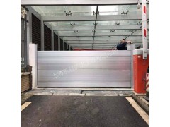 上海金山小区地下停车库铝合金防汛挡水板别墅防洪门厂家图1