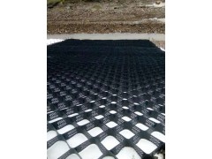 四川彭州 鱼塘植草蜂巢网 公路路基加固碎石填充土工格室图1