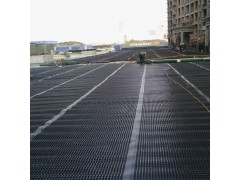 无锡施工 车库屋顶绿化排水板 防水凹凸型塑料排水板图1