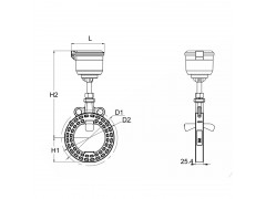 河南威盛高精度热冷量表传感器  超声波卡片式流量计图1