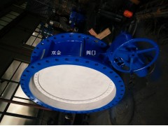 D341W-6硬密封通风蝶阀厂家双金阀门专业制造图1