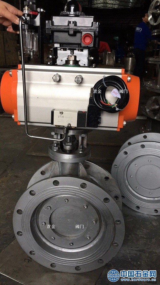 气动硬密封蝶阀3 - 副本