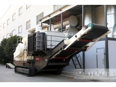 能开进现场的移动破碎机,破碎方便价格不贵图1