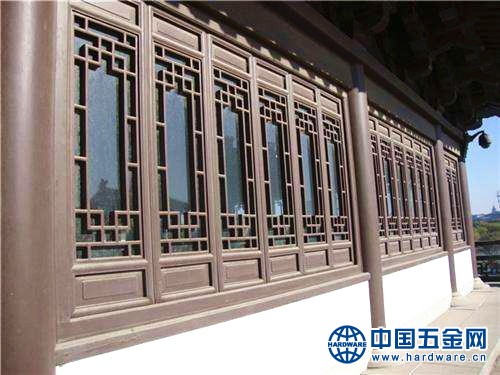 仿古铝合金门窗1