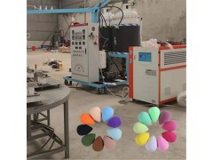 生产化妆棉粉扑专用机器 美妆蛋制造机器 化妆粉扑生产设备图1