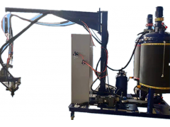 内胆保温发泡机,保温桶填充设备,填充发泡机,保温碗填充机器图1