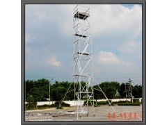 深圳移动式铝合金脚手架 易搭易拆 高层建筑室内室外均可使用图1