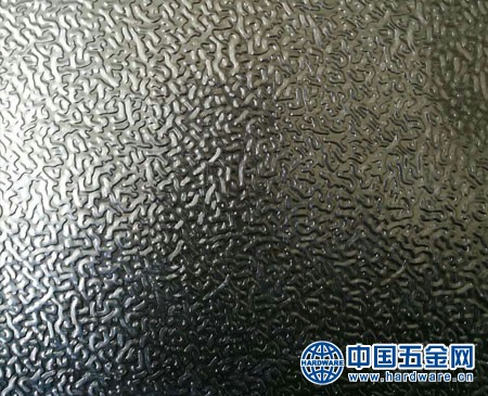 变异橘皮纹压花铝板