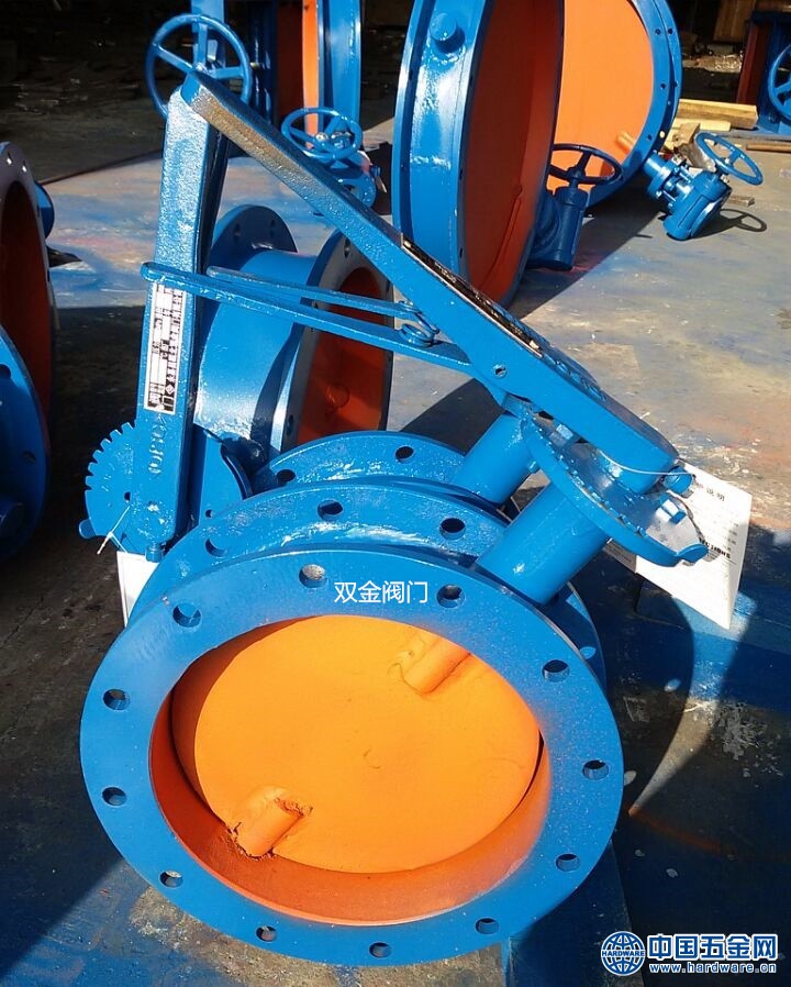 通风蝶阀手柄式