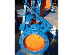 浙江瓯北厂家供应手柄式通风蝶阀图1