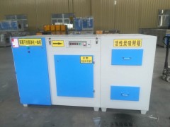 等离子光氧活性炭净化一体机工作流程图1