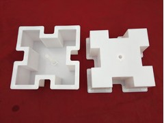 空心砖混凝土模具-连锁式植草砖模具图1