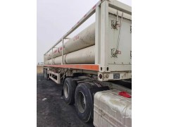 出售二手CNG高压气体运输车 压缩天然气运输车图1