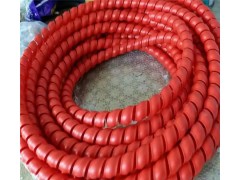 供应pp塑料缠绕护套管生产线图1