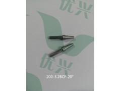 200-3BCF-20°马达压敏焊锡机烙铁头图1