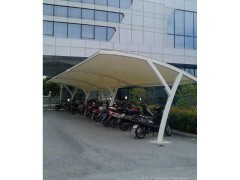 曲阜车棚膜结构公司-曲阜充电桩车棚膜结构-曲阜体育场看台膜构图1