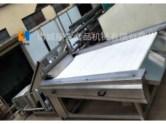 大蒜擦干设备   蒜米无损擦干机图1