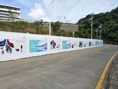 深圳高品质pvc围挡 龙华pvc围栏厂家 二手围挡现货图1