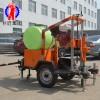 HZQ-20T拖车式混凝土钻孔取芯机 轮式小型公路钻孔取芯机