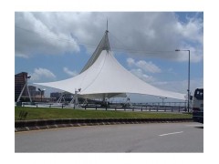 江苏七子建设 徐州膜结构 索膜结构 膜结构棚 膜结构结构图1