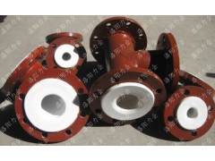 供应钢衬聚四氟管道 排污管道图1