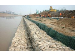 鑫隆石笼网卷 锌铝合金石笼格宾网 坡岸防护石笼网现货供应图1