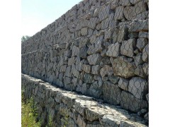 镀锌石笼网包塑PVC格宾网 水利防洪铅丝笼 渠道石笼网热销中图1