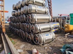 大量批发二手LNG450车载瓶 lng救援车用杜瓦瓶图1