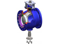 耐磨高温陶瓷半球阀图1