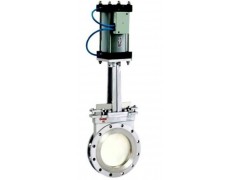 电动刀型闸阀|电动刀型对夹闸阀_上海中鼎阀门图1