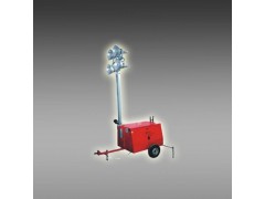 拖拉式移动照明灯塔 拖车式照明车 场地照明灯图1