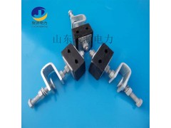 引下线夹ADSS光缆用引下金具杆用引下线夹优质电缆固定图1