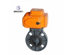 电动PVC蝶阀D971S生产厂家图1