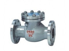 出售商丘H44Y型旋启式钢制止回阀图1