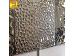 高端不锈钢水波纹板  304镜面不锈钢板 幕墙装饰板图1