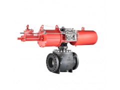 气动上装式球阀图1