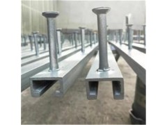 带齿预埋槽道_ 槽式预埋件_ 5025预埋槽道图1