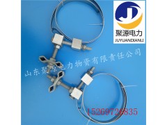 OPGW杆用光缆引下线夹,不锈钢带型引下夹具图1